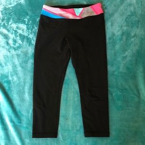 Ivivva Crop Rhythmic Leggings